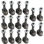 16 Pack Vermeer Yellow Jack Stump Grinder Teeth