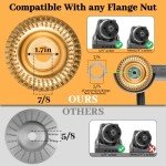 4 Wood Carving Discs for Angle Grinders