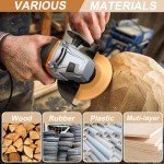 13-Piece Wood Carving Disc Set for Angle Grinders