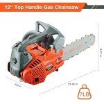 25.4CC Lightweight Top Handle Gas Chainsaw
