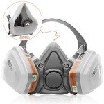 Half Face Respirator Mask with Filters for Dust