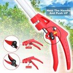 Therwen Tree Pruner Pole Cutter - 2 Pack