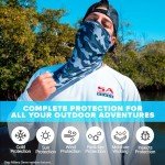 5-Pack UV Face Shield & Neck Gaiter Set