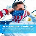 5-Pack UV Face Shield & Neck Gaiter Set