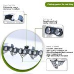 10" Chainsaw Chain 3-Pack - Fits Multiple Brands