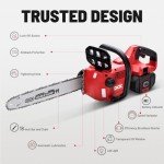 DCK 58V Cordless 18'' Brushless Chainsaw
