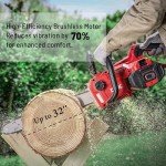 DCK 58V Cordless 18'' Brushless Chainsaw