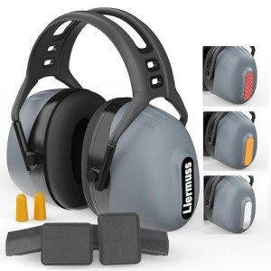 Noise-Canceling Ear Protection Headphones for Outdoor Use
