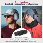 Noise-Canceling Ear Protection Headphones for Outdoor Use