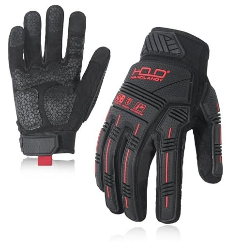 Heavy Duty Anti-Vibration Work Gloves for Men