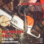 Heavy Duty Anti-Vibration Work Gloves for Men