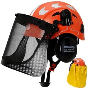 Aolamegs Forestry Safety Chainsaw Helmet with Ear Protection