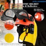 Aolamegs Forestry Safety Chainsaw Helmet with Ear Protection