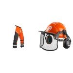 Husqvarna Chainsaw Chaps and Helmet Safety Set