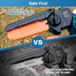 Cordless Electric Chainsaw with 2000mAh Battery