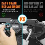 Sofrose 6-Inch Cordless Mini Chainsaw with Batteries