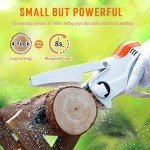 Peektook 6-Inch Mini Cordless Electric Chainsaw