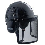 Forestry Safety Helmet with Face Shield & Ear Muffs