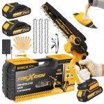 Portable 6-Inch Electric Mini Chainsaw for Trimming