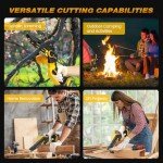 Portable 6-Inch Electric Mini Chainsaw for Trimming