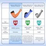 ANSI A9 Cut Resistant Arm Sleeves for Protection