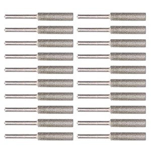 20-Piece Chainsaw Grinding Sharpener Burr Set