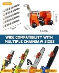 Portable Chainsaw Sharpener with Accessories and Storage