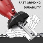 Diamond Chainsaw Sharpener Burrs - 8 Pieces Set