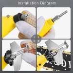 Diamond Chainsaw Sharpener Burrs - 8 Pieces Set