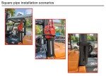 Universal Chainsaw Holder for Tractors and Vehicles