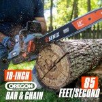 SENIX X6 60V Cordless 18-Inch Chainsaw Package