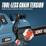 SENIX X6 60V Cordless 18-Inch Chainsaw Package