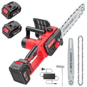 12-Inch Cordless Mini Brushless Electric Chainsaw