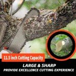 COOCHEER 58CC Gas Pole Saw with Extendable Reach