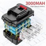 12-Inch Cordless Mini Brushless Electric Chainsaw