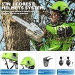 Ultramaxx 5-in-1 Forestry Safety Helmet with Bluetooth