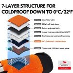 Vgo Chainsaw Winter Gloves with 12-Layer Protection