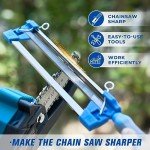 Saker Mini Chainsaw Sharpener for 3/8''LP Chains