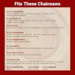 16" Chainsaw Chain 3-Pack for Multiple Brands