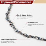 16" Chainsaw Chain 3-Pack for Multiple Brands
