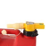 No-Spill 1.25-Gallon Poly Gas Can, Red