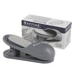Raffine Artist Reusable Metal File Tool - No Mess Desk Clamp Charcoal and Pencil Grinder for Sharpening Charcoal, Pencils, Conte, and Pastels or Cleaning Stumps and Stomps, Grey