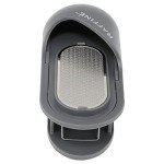 Raffine Artist Reusable Metal File Tool - No Mess Desk Clamp Charcoal and Pencil Grinder for Sharpening Charcoal, Pencils, Conte, and Pastels or Cleaning Stumps and Stomps, Grey