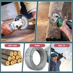 Gisafai 18 Pcs 4 Inch Wood Carving Chain Disc 5/8inch Stump Grinder Circular Angle Grinder 22 Teeth Saw Blade Attachments Tree Stump Remover Wheel for Cutting Grinding 4 Inch/ 4-1/2inch Angle Grinder