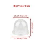 Moleyaso 00057003 0057004 530058709 Carburetor Primer Bulb Big Pump Bulb Compatible with Echo Poulan Crafstman Roybi Homelite Walbro Troy Bilt Weedeater Chainsaw Hedge Grass Trimmer Gas Blower Tiller