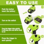 YOUGFIN Battery Powered Pruning Shears with 4 Adjustable Cutting Diameter, LED Display & Counting, Electric Pruner Shears Cordless for Garden Heavy Duty, Power Tree Branch Cutter 20v