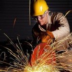 HLDD HANDLANDY Deerskin Leather Work Gloves for Men or Women, Fire Resistance Heavy Duty Gloves for Tig/Mig Welding, Gardening, Construction, Chainsaw, Farm, Ranch, BBQ etc