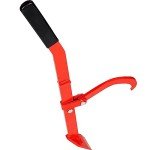 31.5-Inch Tree Felling Lever, Heavy-Duty Cant Hook Logging Tool with Bent Handle, Sliding Forged for Tree Cutting, Breaking up Stumps, Freeing Pinched Saws, Rolling Logs for Landscapers Arborists