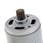 Geynutaly 21V RS550 Motor 14 Teeth Suitable for 4/6 Inch Cordless Mini Logging Saw Chainsaw Tool Accessories, Silver