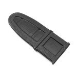 ZYAMY 2PCS Plastic Chain Saw Pole Protectors 6 Inch Chainsaw Pole Chain Protector Knife Cover for Replacing Garden Accessories Gardening Woodworking Supplies Storage Transportation Black